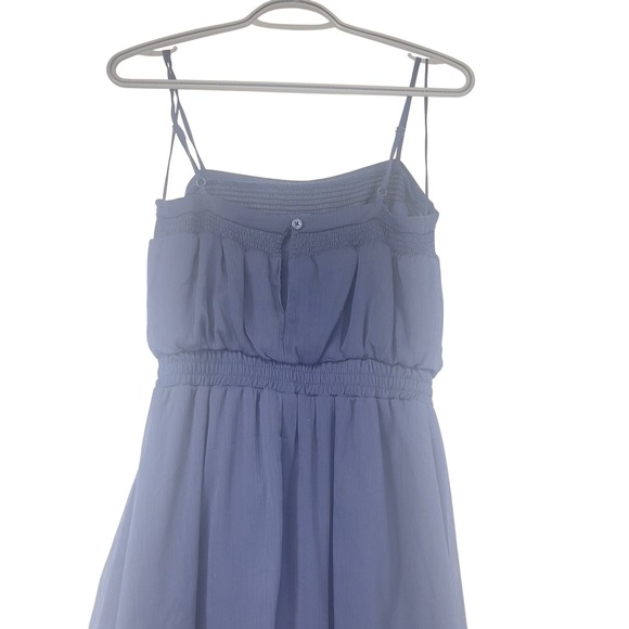 Mi Ami Navy Blue Dress Sleeveless Drawstring Waist Flared Hem XXS - Picture 2 of 7